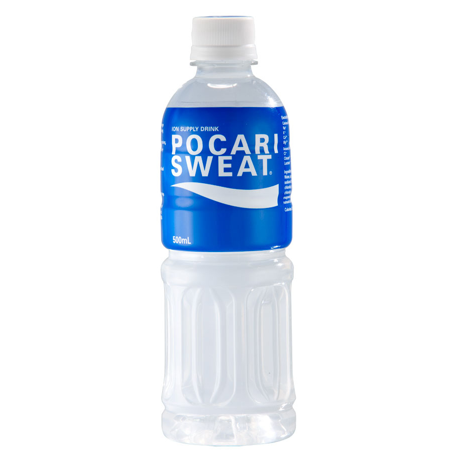 Pocari Sweat bottled water